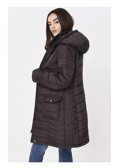 Campera Larga Negra en internet