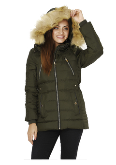 Imagen de Campera Verde Oscuro ROSE ART102 (talle S al XXL)