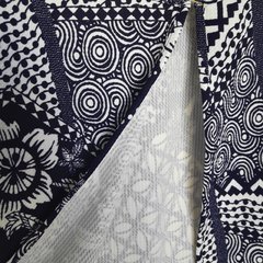 Chaqueta Azul y Blanca Estampada. T. Unico (S/M/L)) - tienda online