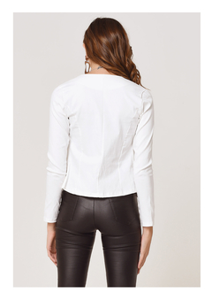Chaqueta "OLIVIA" Blanca Bengalina - comprar online