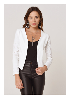Chaqueta "OLIVIA" Blanca Bengalina - tienda online