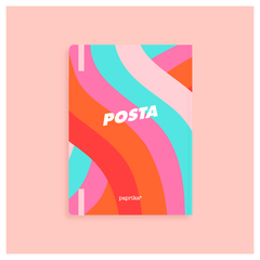 Set Cuaderno Rayado A6 Tapa Blanda + Estuche Pvc Feeling en internet