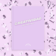 Diario Cuaderno De La Creatividad Emprendedores Color Lila + Postales Desafío - comprar online