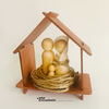 COD. PS / Pesebre de madera