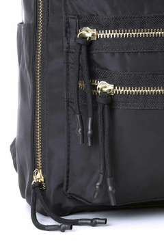 MOCHILA CUADRADA Cierres ORO - tienda online