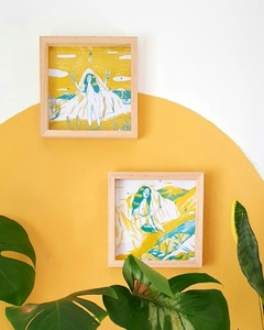 Cuadro Contemplar x Jazmin Varela - 20 x 20 cm - Oh! Pacha