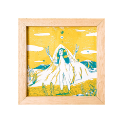 Cuadro Fuerza creadora x Jazmin Varela - 20 x 20 cm
