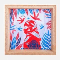 Lámina Anahi x Victoria Rodriguez- 20 x 20 cm - Oh! Pacha