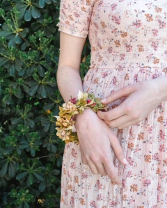 Pulseras florales