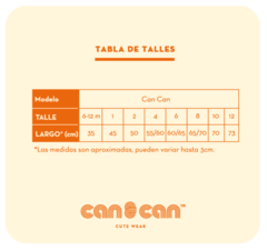Medias cancan niña con moño, colores varios - tienda online