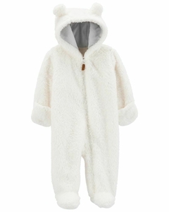 CARTER's Osito Pijama Sherpa Crudo "Teddy"