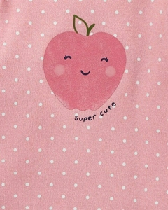CARTER's Pack 5 Bodys Mangas Cortas "Frutas y Flores" - tienda online