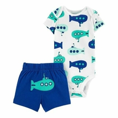CARTER's Set 2 Piezas Body MC y Short "Submarino"