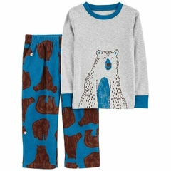 CARTER's Set 2 Piezas Pijama Algodón Micropolar "Osos"