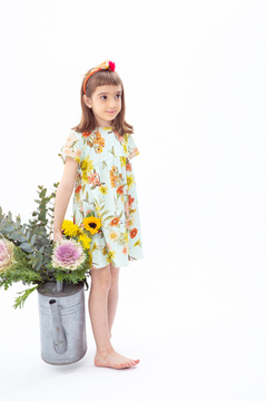 Vestido Nena Estampa "Girasoles" - Regalos de Mamá