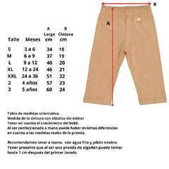 Calza Estampada Nena "Pia" - comprar online