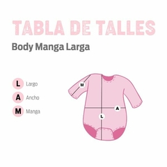 Body Unisex Bebé Beba Manga Larga "Bosque" - Regalos de Mamá