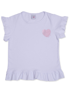 Remera Nena Manga Corta "Corazón"