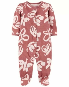 CARTER's Osito Pijama Algodón broches "Mariposa"
