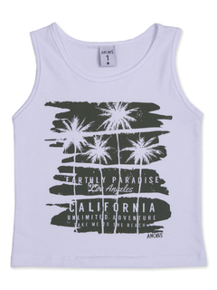 Musculosa Niño "Palmeras"