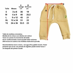 Babucha Jogger Friza Beba "Patitas" en internet
