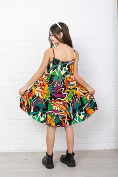Vestido Nena Solero Poplin "Multicolor" en internet