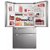 Refrigerador Electrolux 540L French Door (DM91X) - Casa Sul Eletros