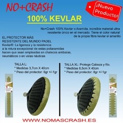 Protector paleta padel NO+CRASH (100% kevlar) - TennisHero e-shop