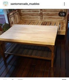 Mesas Hierro y madera - comprar online