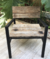 SILLA / SILLON INDIVIDUAL HIERRO Y MADERA en internet