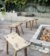 MESA DE LUZ / BANQUITOS RUSTICOS / MESA ARRIME - comprar online