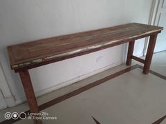 Mesa de arrime/Barra de madera recuperada - SantoMercado