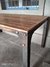 Mesa de hierro y pinotea 180x80 - comprar online