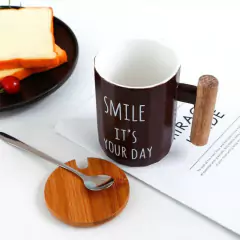 SURT. TAZA/ SMILE MADERA - comprar en línea