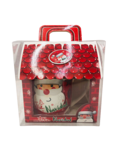 TAZA NAVIDAD BOLSITA RJ-369 en internet
