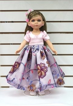 CINTHIA C/VESTIDO FLORES
