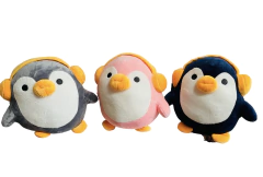 SURT. PELUCHE/ PINGÜINO AUDÍFONOS