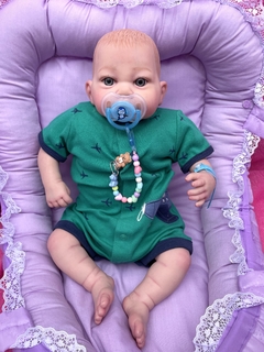 BEBÉ REAL RECIÉN NACIDO: DANIEL JUMPER VERDE en internet