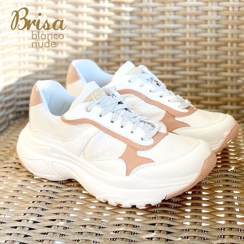 Zapatilla Brisa Blanco Nude - Comprar en moda\u0026co