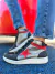 Zapatillas 652 Negro rojo - tienda online