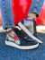Imagen de Zapatillas 652 Negro rojo