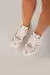 Zapatillas 644 B Blanco plata