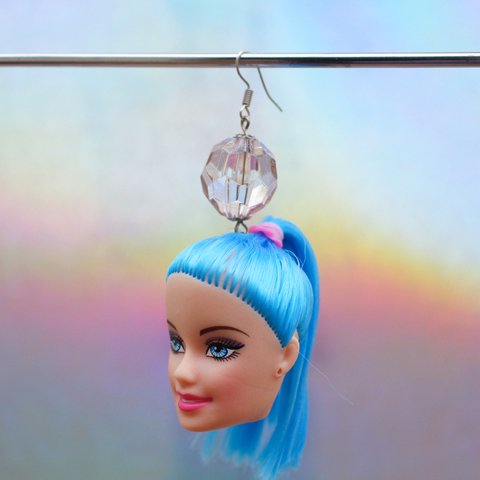 Brinco - Doll ( Cabelo Azul ) - comprar online