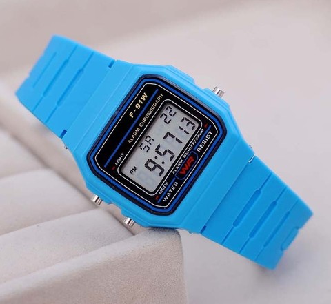 Relógio - Jelly Azul