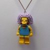 Colar - Selma Bouvier / Simpsons Lego - Labjur