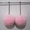 Brinco Pompons - Rosa Claro (4 tamanhos) na internet