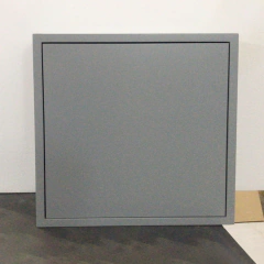Imagen de Cubo Gris FLOTANTE Con puerta 43 x 43 x 19 prof. CM (40% OFF) - OUTLET