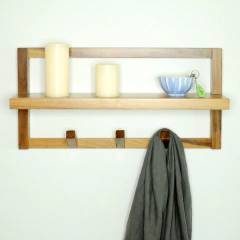 Perchero Flotante con Estante, SOFIA - tienda online