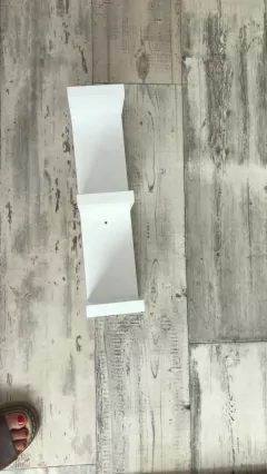 Estante Decorativo Blanco Para Colgar 43,5 X 12,5 X 11 CM (40% OFF) - HOT SALE - tienda online