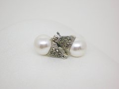 Aros Lady Di 1,5 cm- Plata y marquesitas en internet